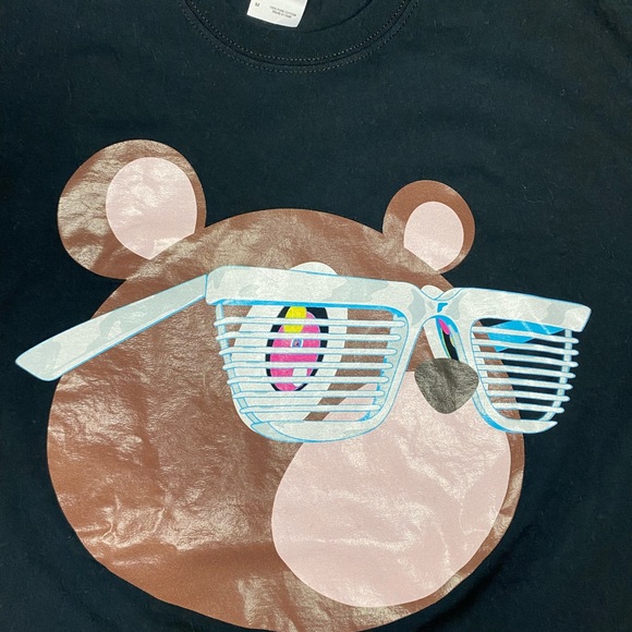 Vintage Y2K 2007 Kanye West Glow in the Dark tour tee men’s size medium - Picture 7 of 8